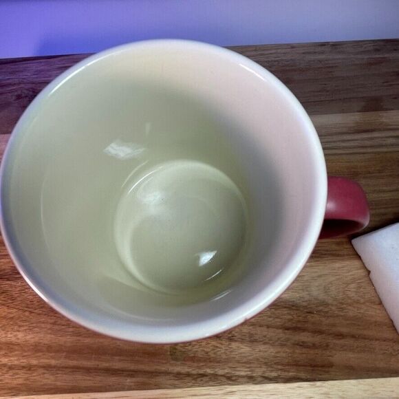 Disney Parks Mickey Mouse Making People SMILE Mug Magic Kingdom Red 18oz - Picture 8 of 11